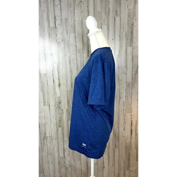 Everlast Men's Size Small Blue Crew Neck‎ Short Sleeve Activewear Shirt - Picture 6 of 6